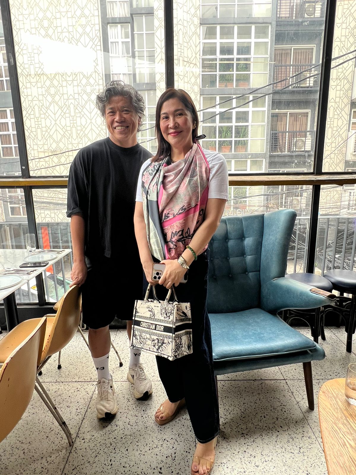 Dennis Lustico and Mons Romulo.